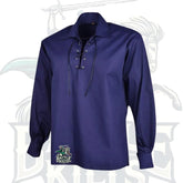 Jacobite Ghillie Shirt in Navy Blue | Battle of Kilts